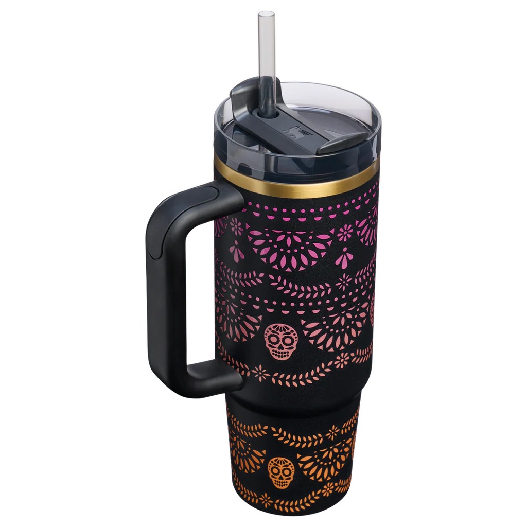 Stanley Quencher H2.0 Flowstate™ Tumbler Midnight Catrina | 887ML
