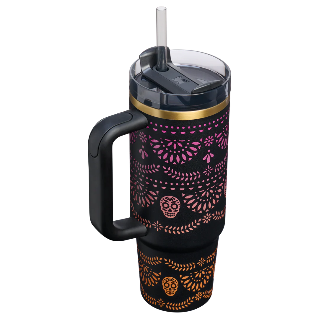 Stanley Quencher H2.0 Flowstate™ Tumbler Midnight Catrina | 887ML
